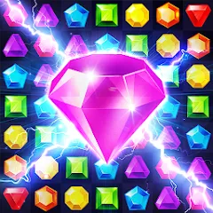 Скачать взлом Jewels Planet - Match 3 Puzzle  [МОД Много денег] - полная версия apk на Андроид