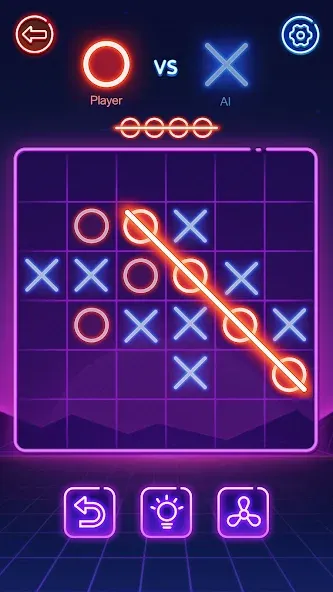 Tic Tac Toe 2 Player: XOXO  [МОД Mega Pack] Screenshot 2