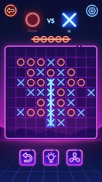 Tic Tac Toe 2 Player: XOXO  [МОД Mega Pack] Screenshot 4