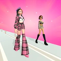 Взломанная Fashion Battle - Dress up game (Фэшнбатл)  [МОД Много денег] - полная версия apk на Андроид