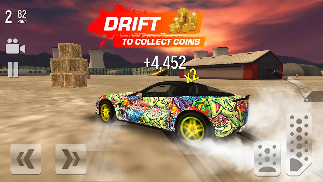 Drift Max - Car Racing (Дрифт Макс)  [МОД Много монет] Screenshot 1