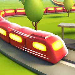 Взлом Train Adventure - Line Game (Трейн Эдвенчер)  [МОД Все открыто] - полная версия apk на Андроид