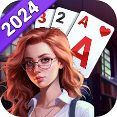 Скачать взломанную Solitarie TriPeaks  K (солитарий)  [МОД Бесконечные монеты] - полная версия apk на Андроид