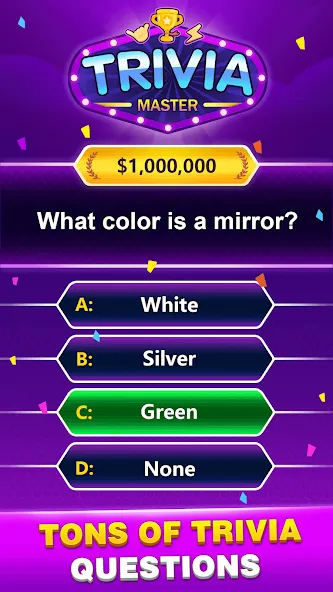 Trivia Master - Word Quiz Game (ТРИВИЯ Мастер)  [МОД Unlocked] Screenshot 4