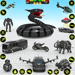 Взлом Snake Car Robot Transformation (Снейк Кар Робот Трансформейшн)  [МОД Unlocked] - последняя версия apk на Андроид