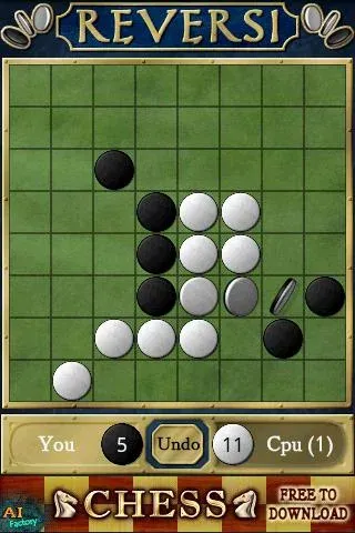 Reversi (Реверси)  [МОД Unlocked] Screenshot 1