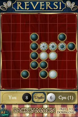 Reversi (Реверси)  [МОД Unlocked] Screenshot 2