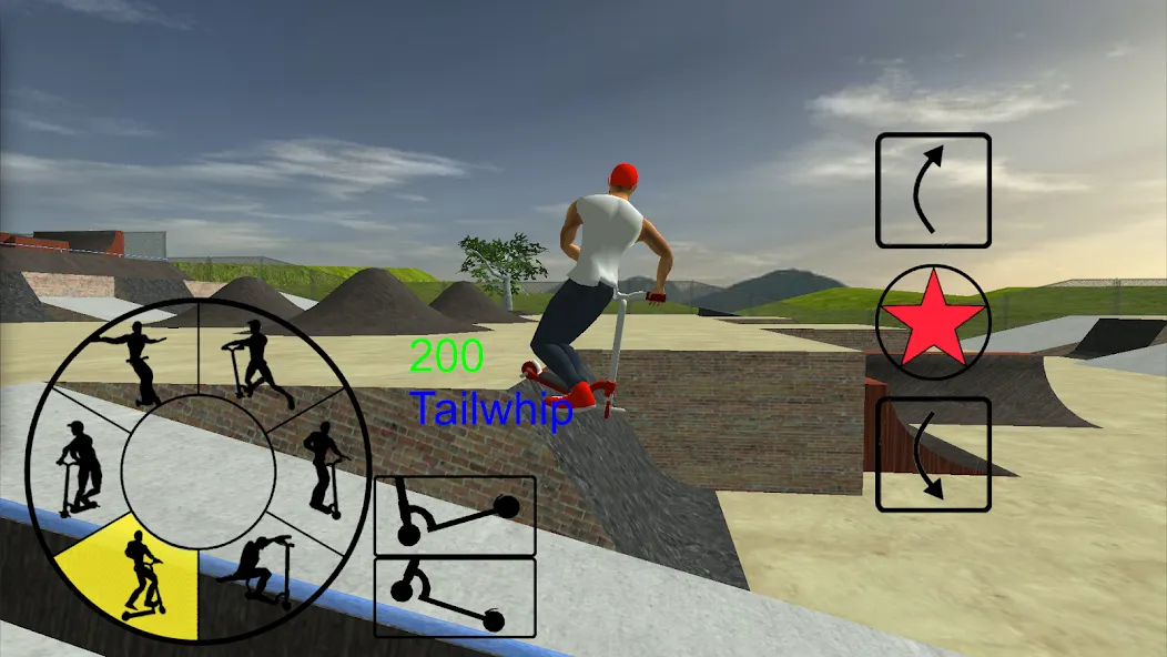 Scooter Freestyle Extreme 3D (Скутер Фристайл Экстрим 3D)  [МОД Меню] Screenshot 1