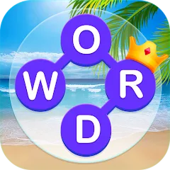 Скачать взломанную Word Connect - Train Brain (Ворд Коннект)  [МОД Unlocked] - полная версия apk на Андроид