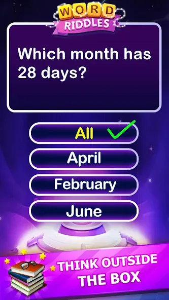 Word Riddles - Offline Word Ga (Уорд Риддлс)  [МОД Unlocked] Screenshot 4