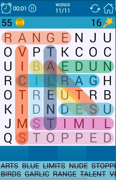 Word Search  [МОД Меню] Screenshot 1