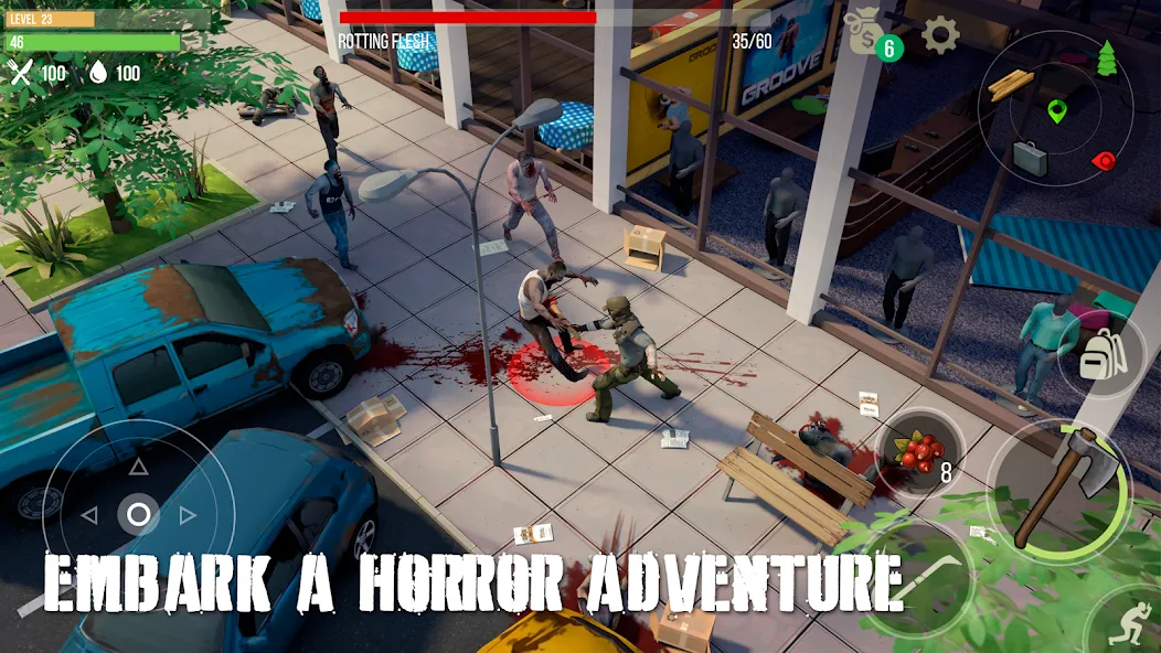 Prey Day: Zombie Survival (Прей Дей)  [МОД Бесконечные деньги] Screenshot 3